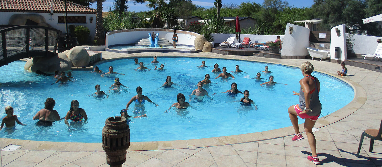 Activities at the Camarguais campsite located in Lattes
