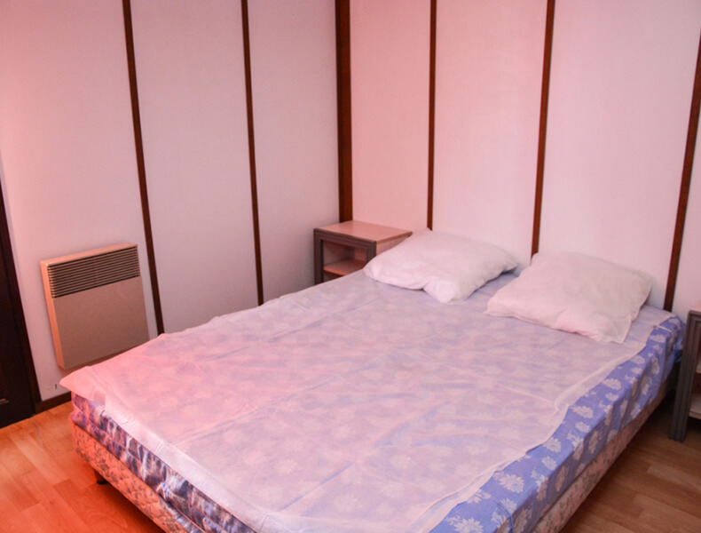 Bedroom with double bed Camarguaise house for 4/6 people