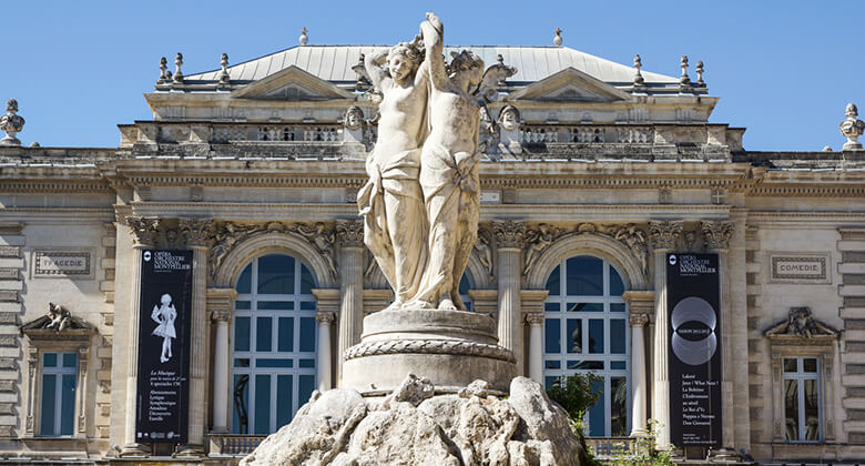 Place of the Comedy Montpellier